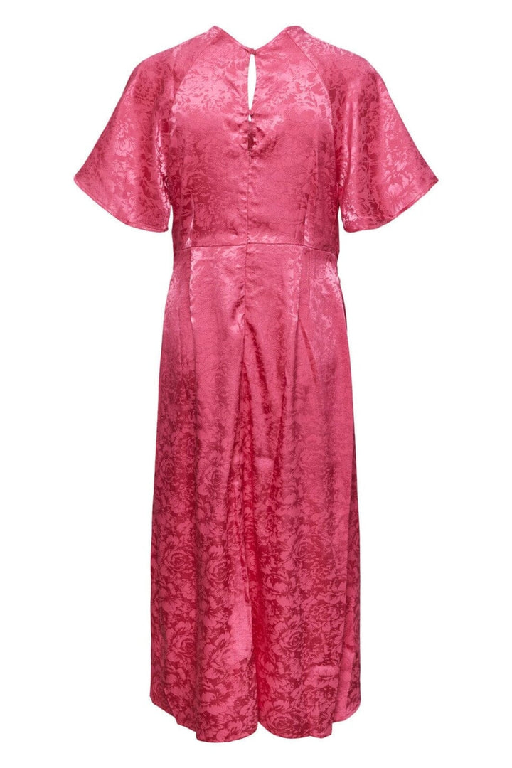 Y.A.S - Yasretrieve Kimono Long Dress - Carmine Rose Kjoler