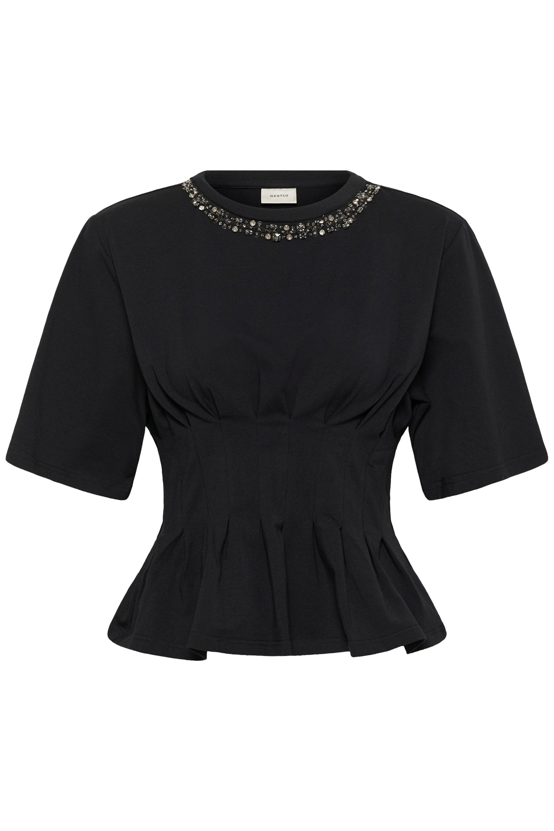 Gestuz - Gzinez Deco Tee 10911653 - 100017 - Black