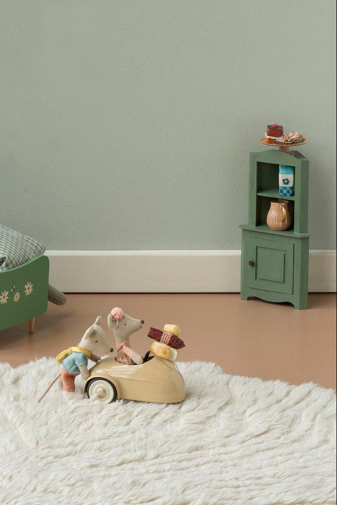 Maileg - Bil, Mus - Beige - 11-6107-00