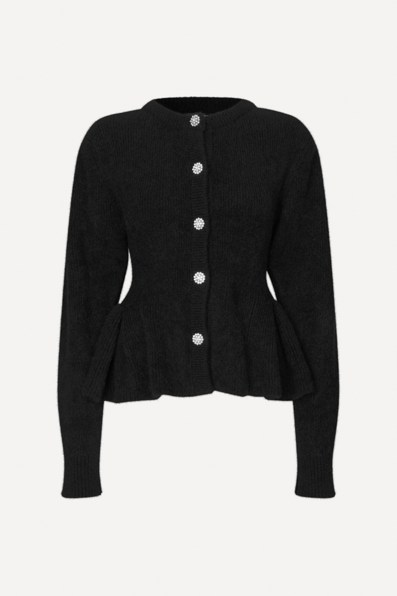 Rotate - Knit Bijoux Cardigan 116903100 - 100 Black