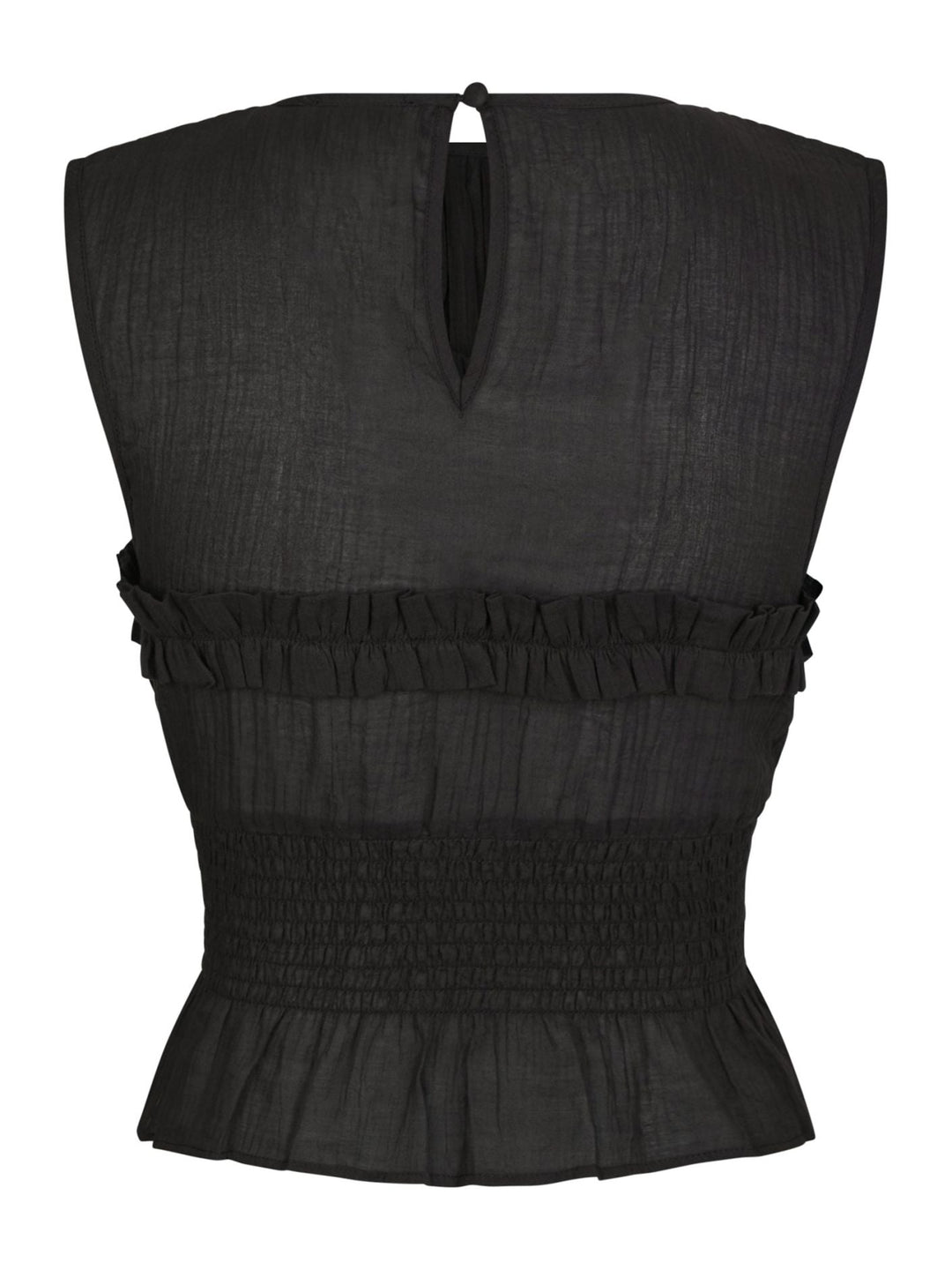 Précommande - Neo Noir - Tiril S Voile Top 166128 - 676 - Dark Brown