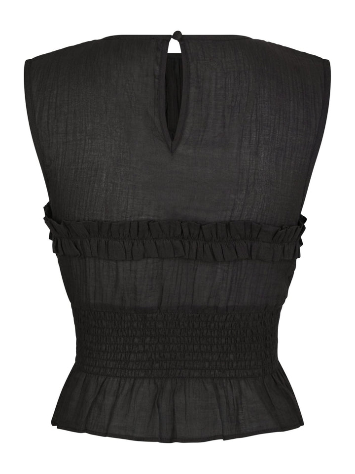 Précommande - Neo Noir - Tiril S Voile Top 166128 - 676 - Dark Brown