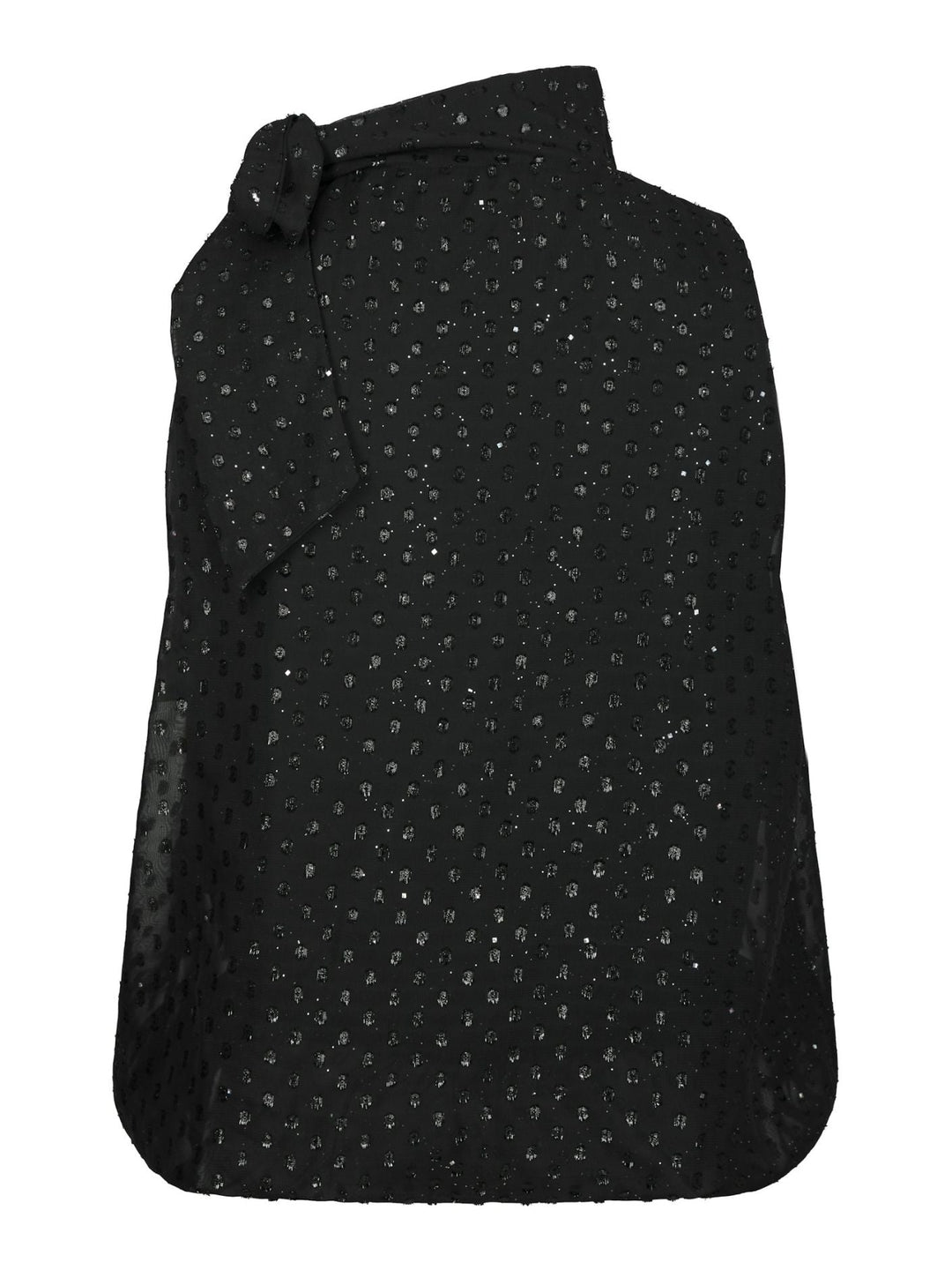 Neo Noir - Veda Glitz Dot Top 171181 - 100 - Black
