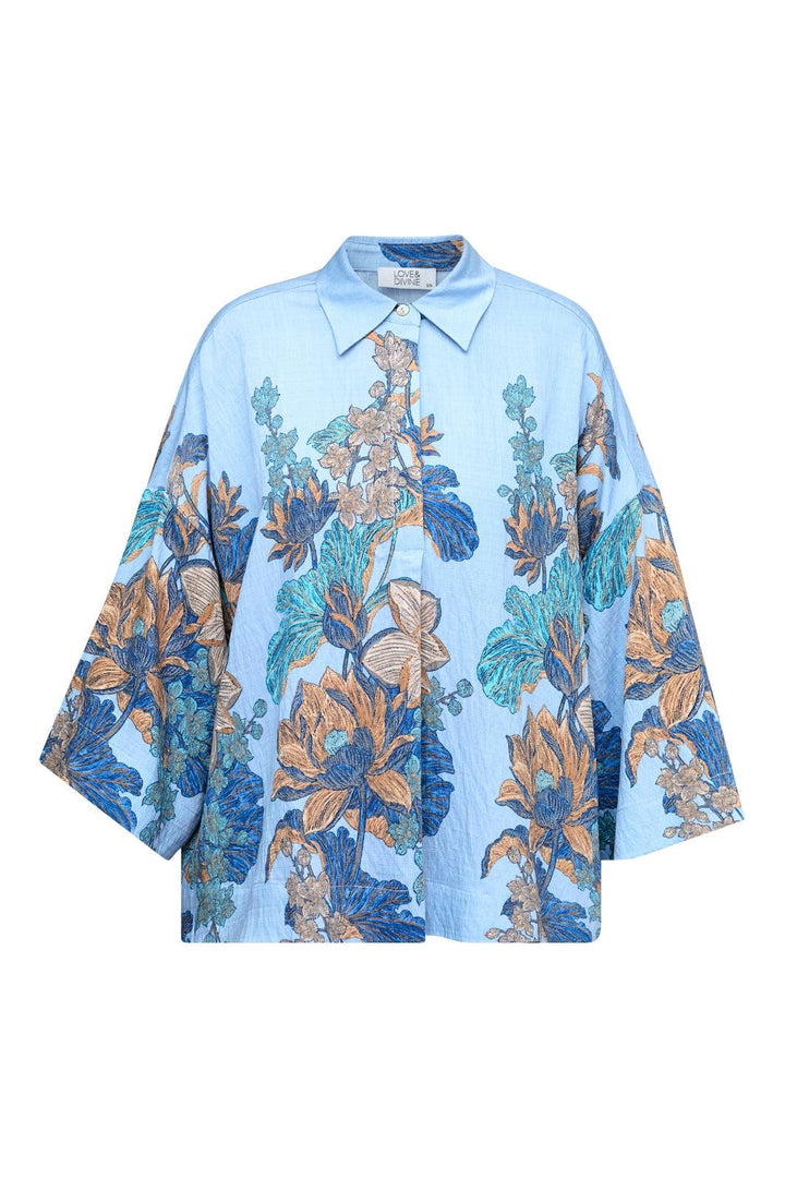 Love & Divine - Love1553 19965 - 804 - Blue Paisley