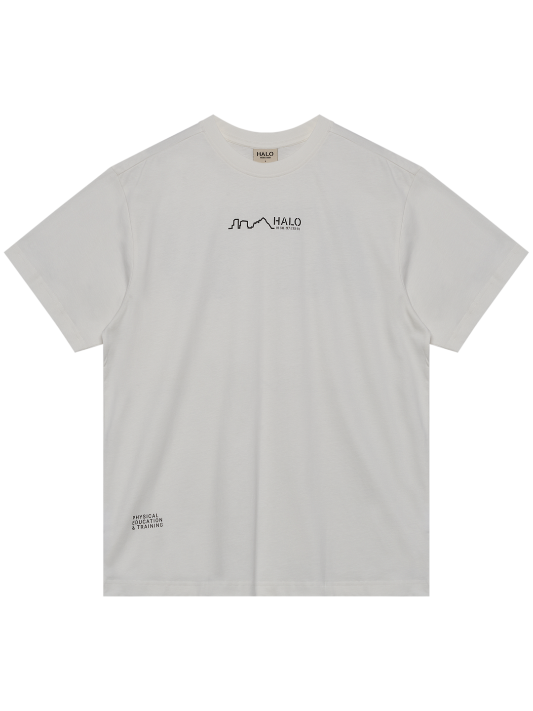 Halo - Graphic T-Shirt 230416 - 9538 - Marshmallow/Black/Black