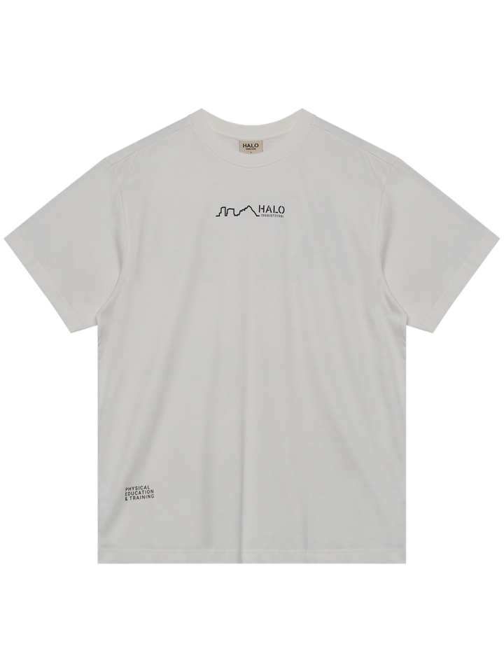 Halo - Graphic T-Shirt 230416 - 9538 - Marshmallow/Black/Black