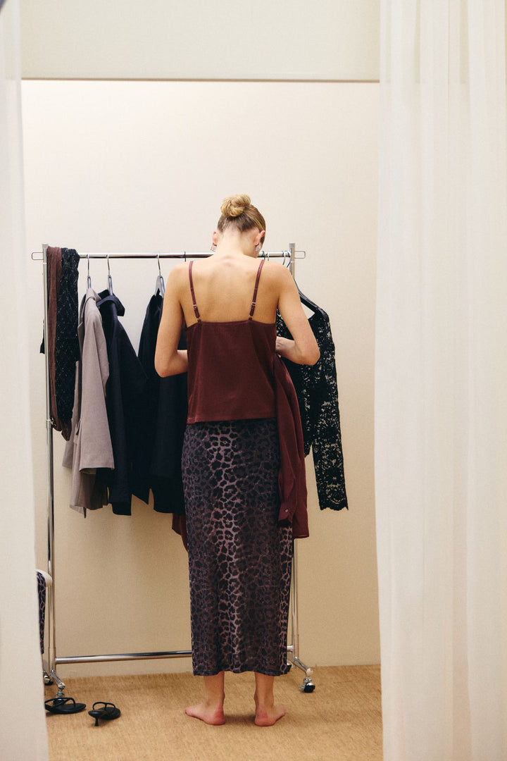 Hype The Detail - Skirt W/Print 320-97 - 9512 - Grå