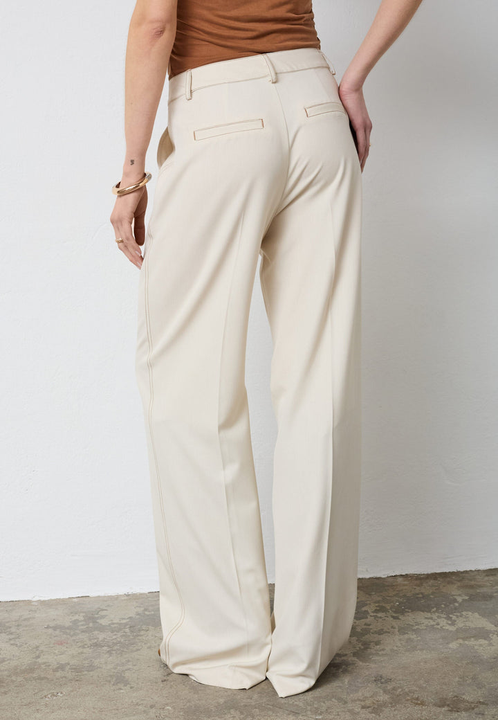 Co´Couture - Terrycc Denim Pant 31528 - 320 - Bisquit