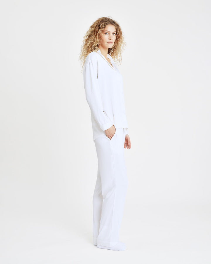 Hype The Detail - Satin Pyjamas 800-43 - 80 - Ivory
