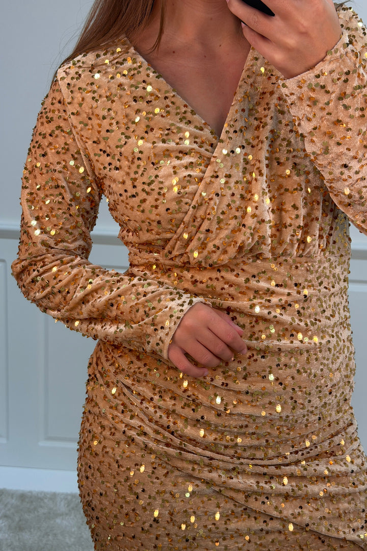 A-bee - Lorrainedress - Gold