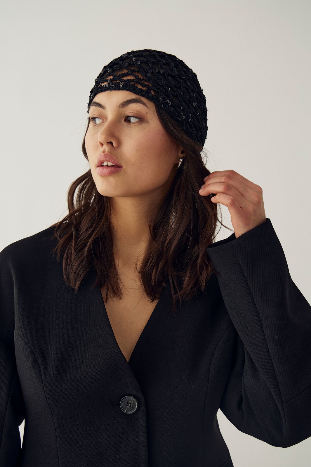 Noella - N-Mariposa Knit Hat 16640001 - 004 - Black