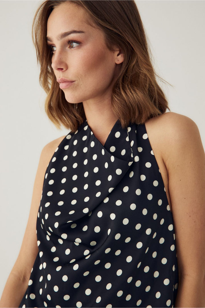 Noella - N-Marchita Blouse 16900002 - 1529 - Debbee Black Print