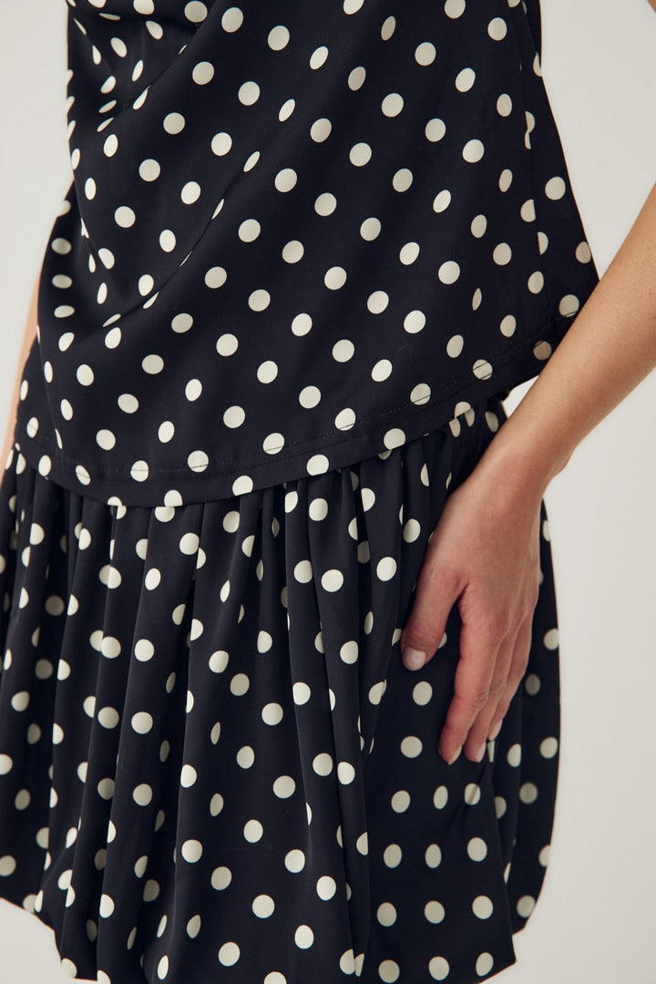 Noella - N-Mili Skirt 16900001 - 1529 - Debbee Black Print
