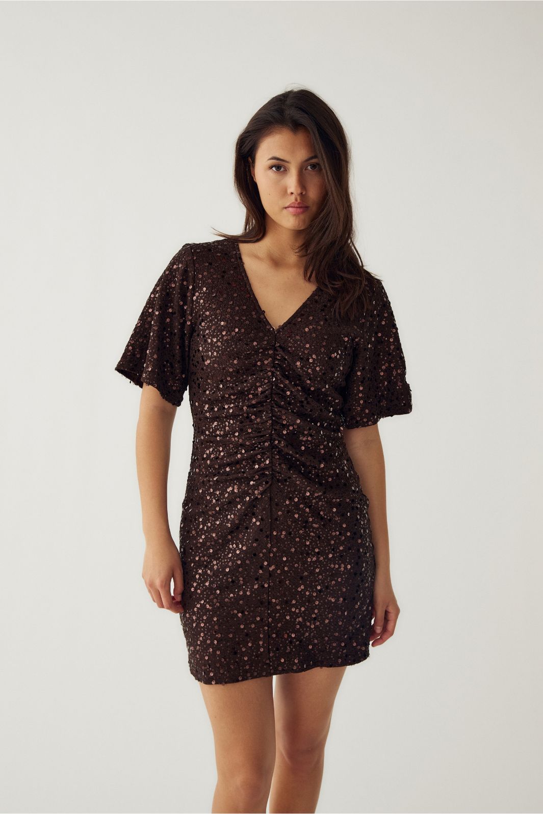 Noella - Soli Dress 11630001 - 674 - Chocolate