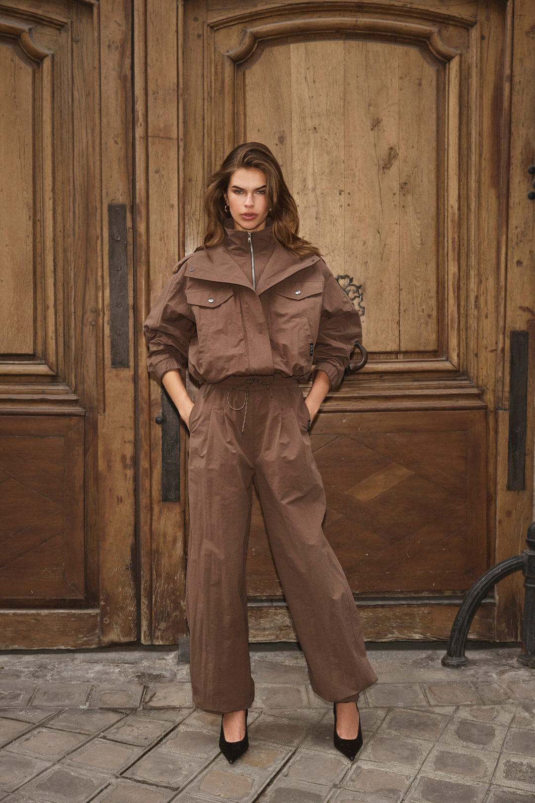 Co´Couture - Alinacc Pull-On Pant 500811 - 20002 - Brown