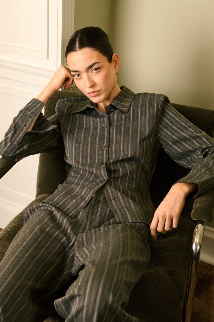 MbyM - Kaisley-M 65191433 - Y87 - Grey Stripe