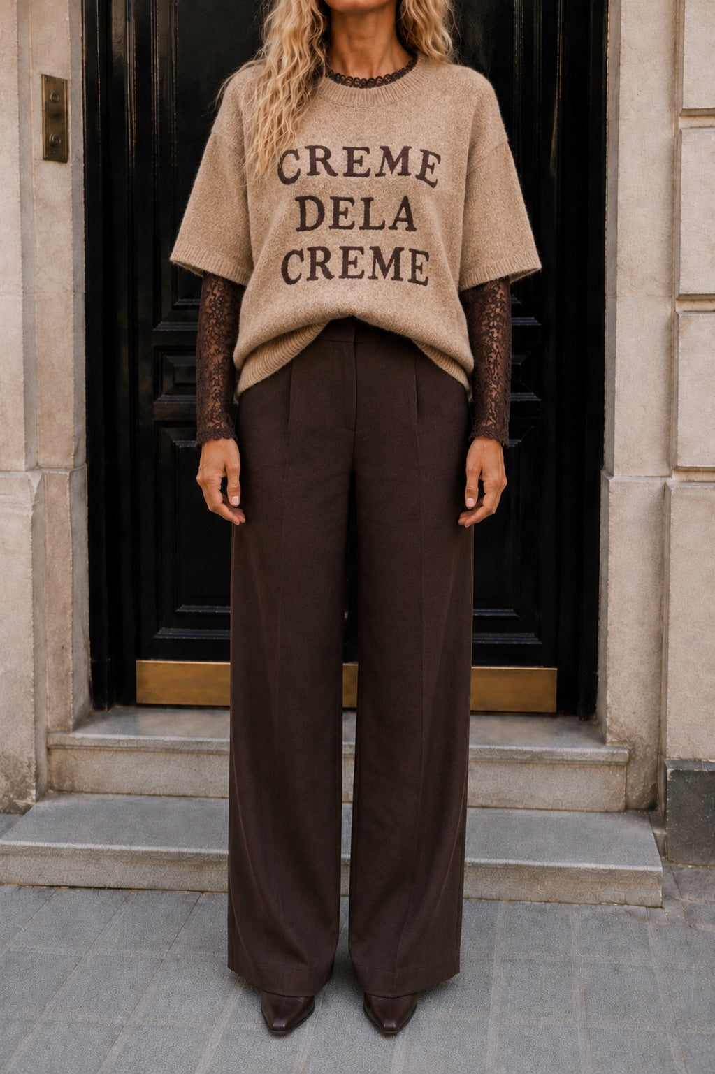 A-Bee - Alenka Knit - Taupe
