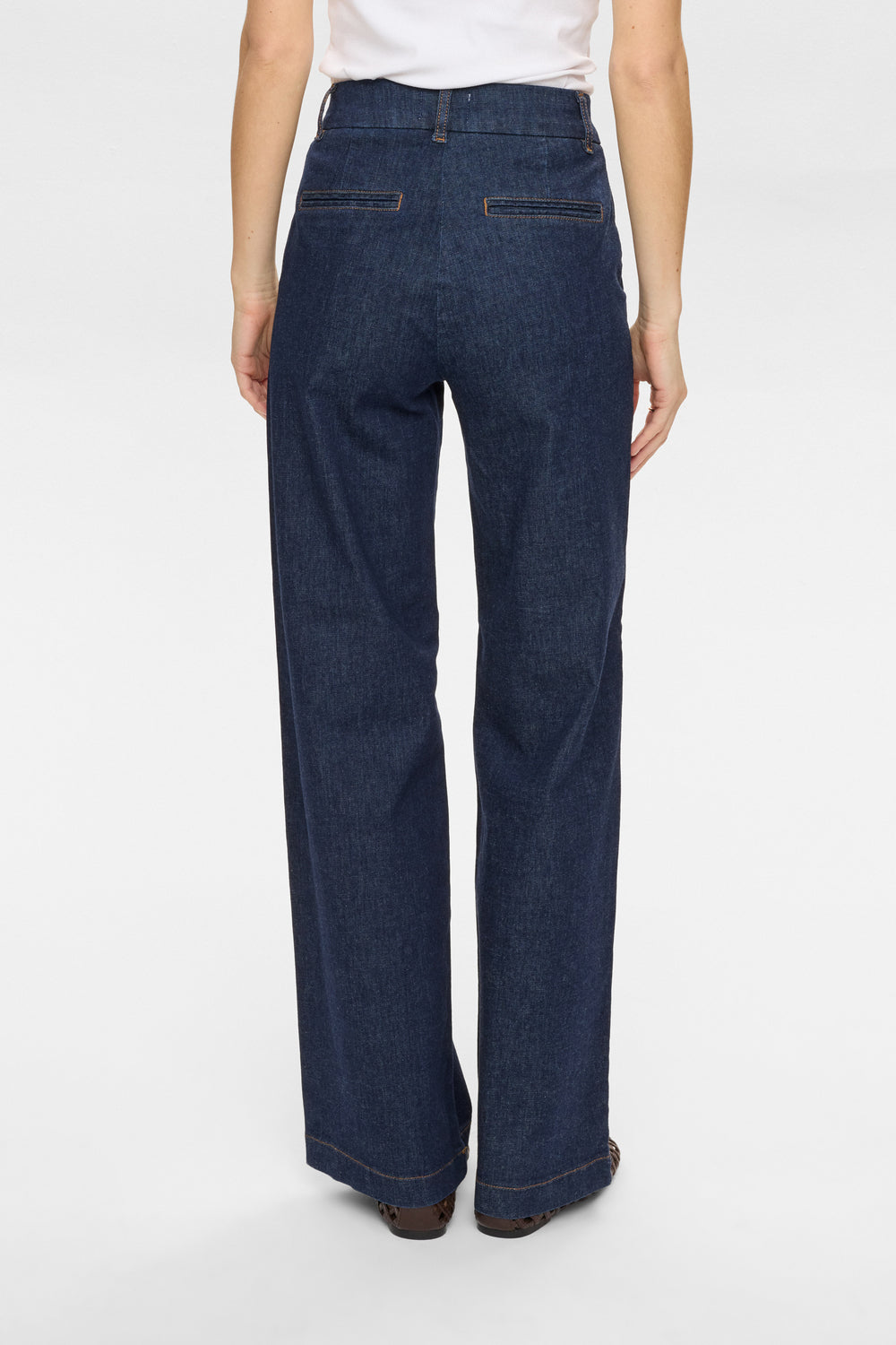 Nümph - Nuamber Hr Wide Jeans - R3012 706677 - Dark Blue Denim