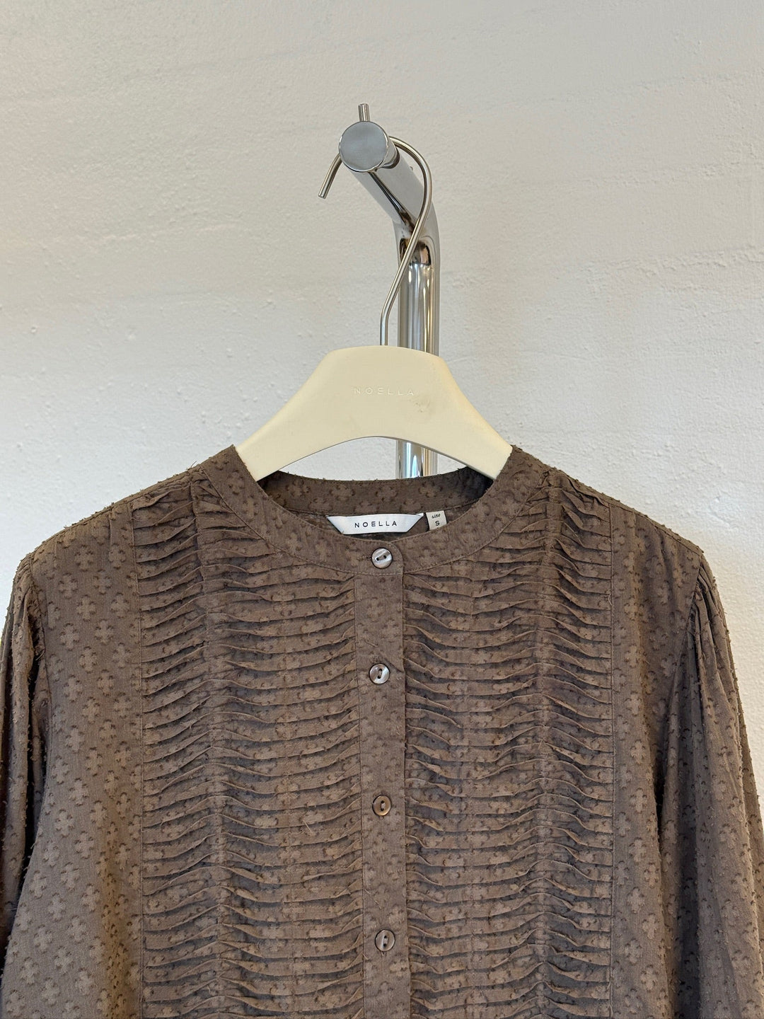Noella - N-Loulou Ls Blouse 17040002 - 1251 - Morel