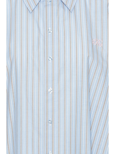 Rotate - Poplin Oversized Shirt 1153663082 - 3082 Hydrangea (blue) Comb.