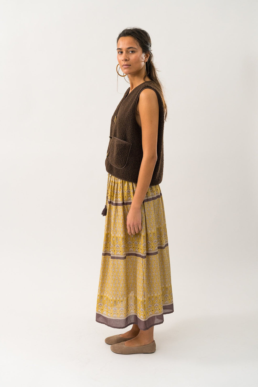 Lollys Laundry - Hugoll Vest Sl90019-1014 - 87 Dark Mokka