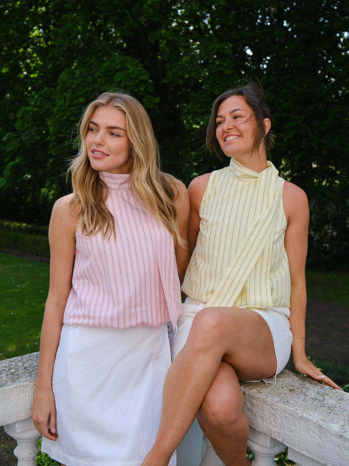 Précommande - Neo Noir - Veda Stripe Top 165002 - 165 - Rose