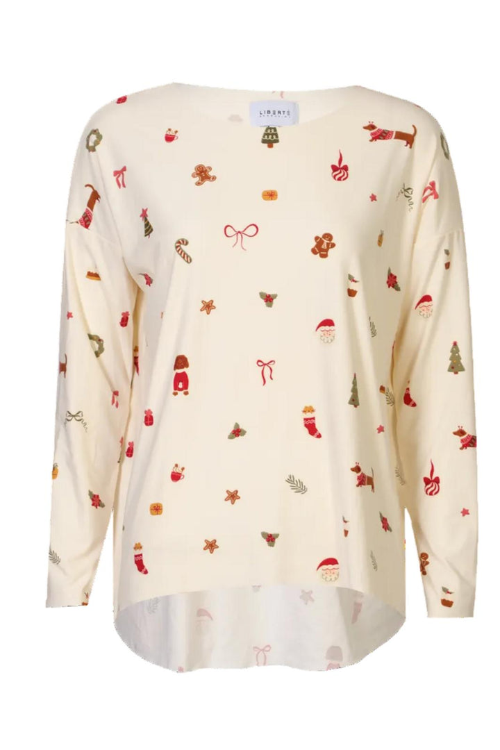 Liberte - Alma-Ls-Top 9504 - Dog Creme