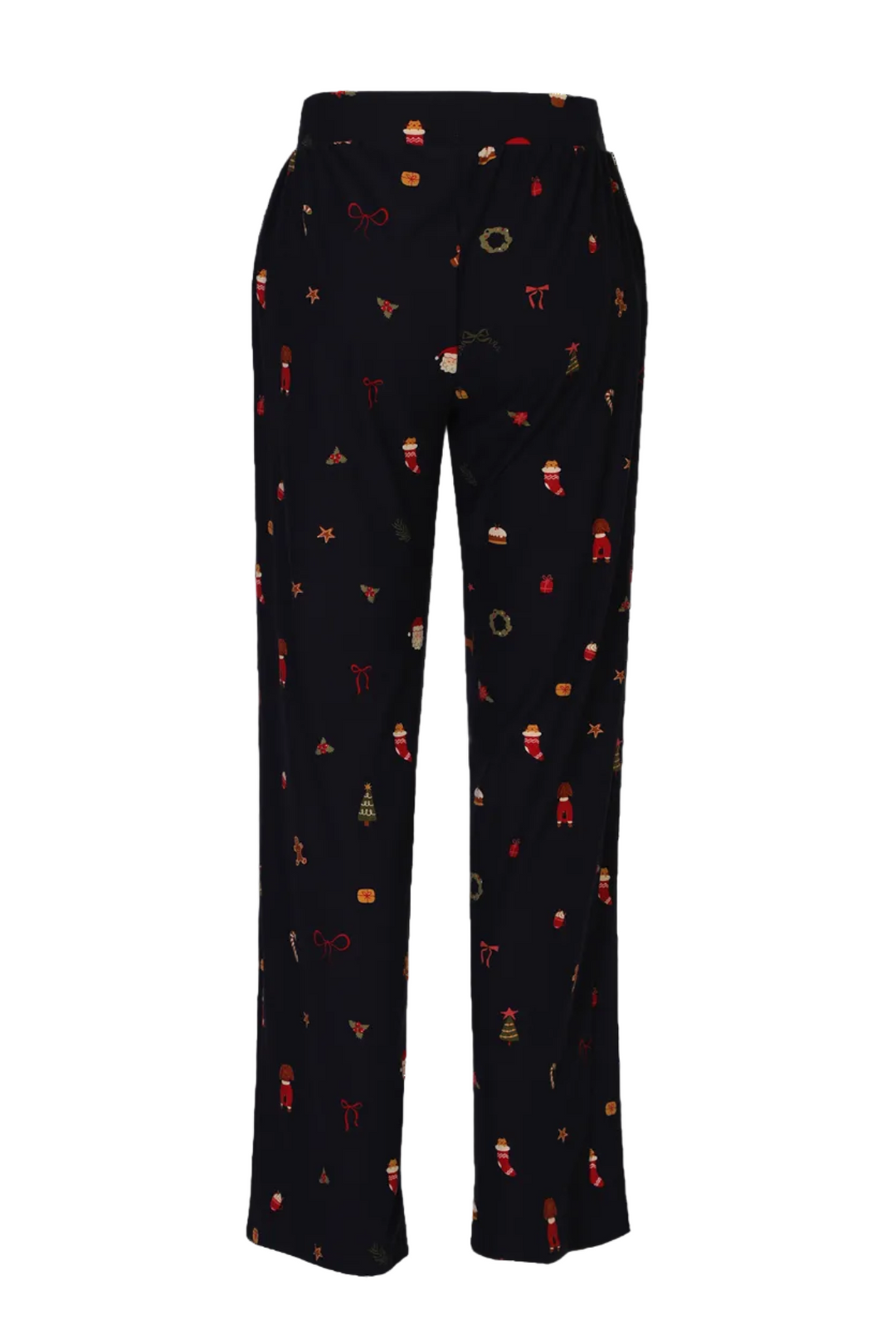Liberte - Alma-Wide Pants 9564 - Dog Navy