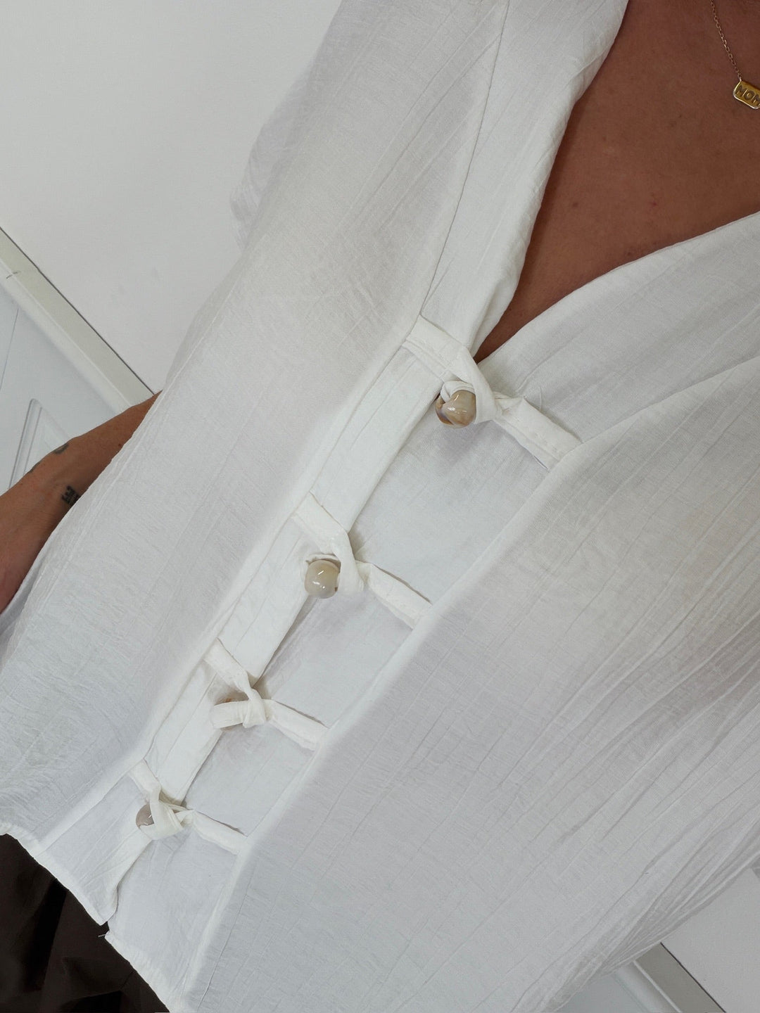 A-Bee - Lyra Shirt - White