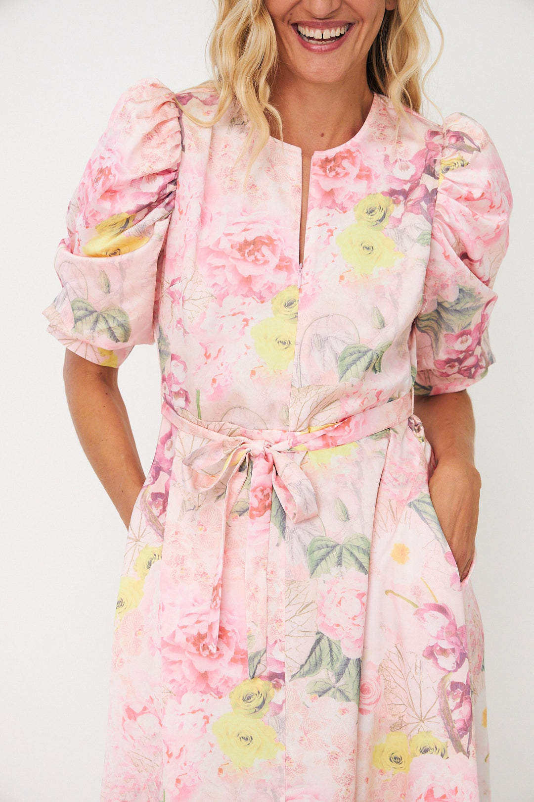 Cras - Kayla Maxi Dress C1619 - Floral Garden