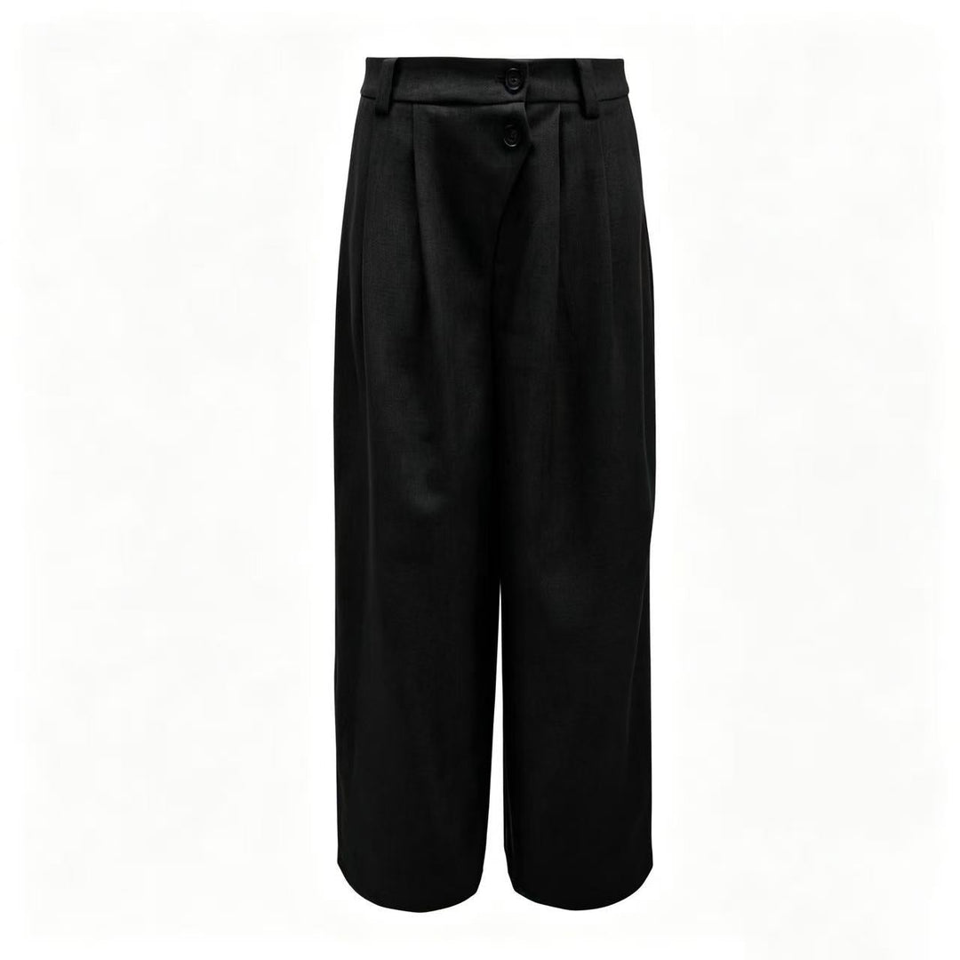 Dear Molly - Suit Pants Wide - Black