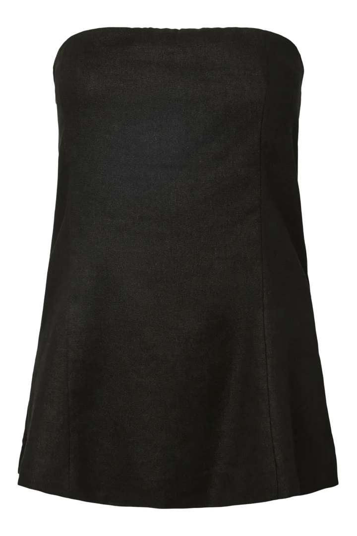 Pieces - Pcmajse Fitted Bandeau Top Pp - 5040799 Black