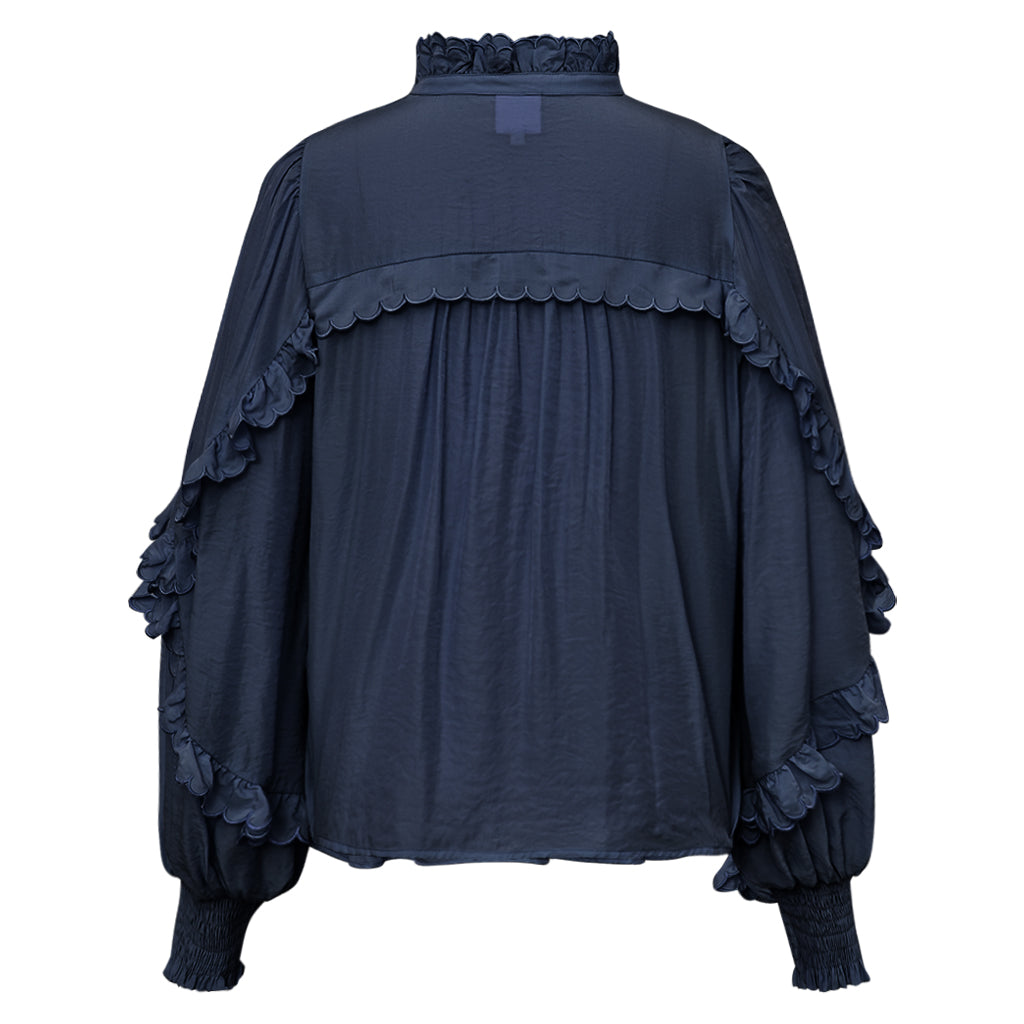 Gossia - Nanago Blouse G2618 - Dark Navy