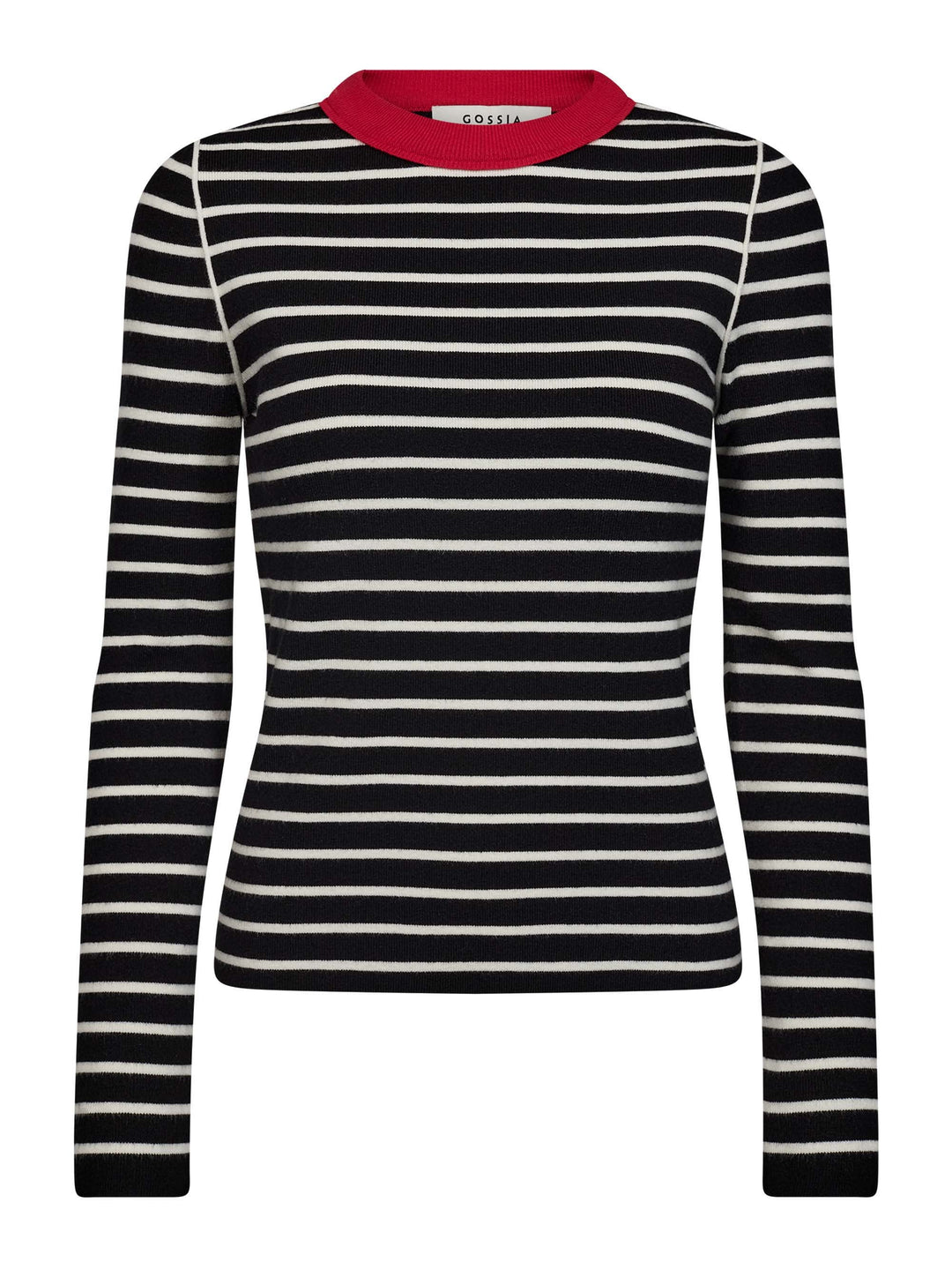 Gossia - Fabiolago Jumper G3116 - Black / Off-White Stripes