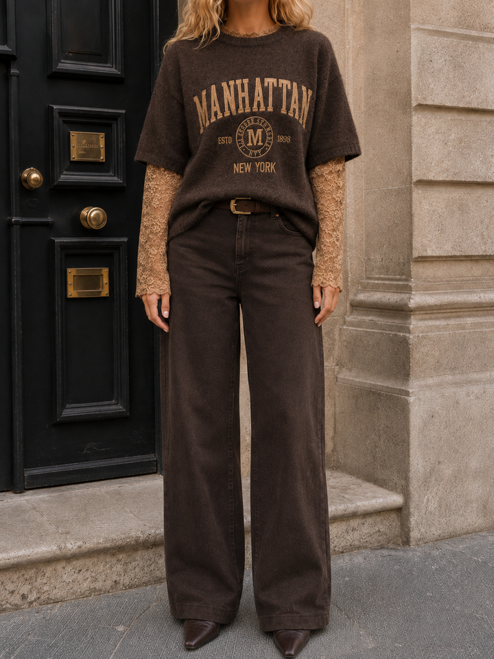 A-Bee - Avia Knit - Brown