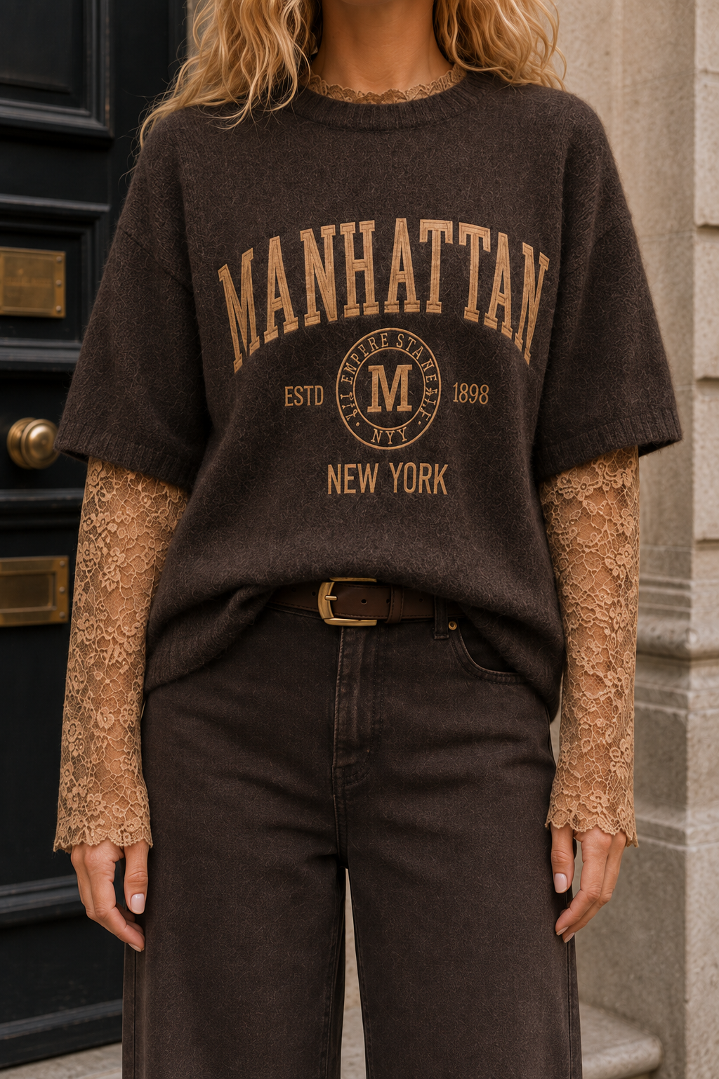 A-Bee - Avia Knit - Brown