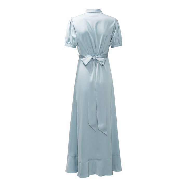 Karmamia - Iris Dress 2370 - Hammered Sky