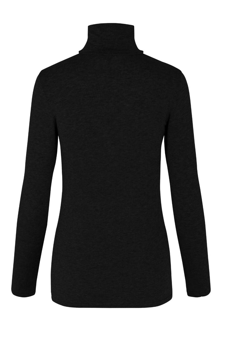 Second Female - Matima T-Neck Tee 55201 - 8001 Black