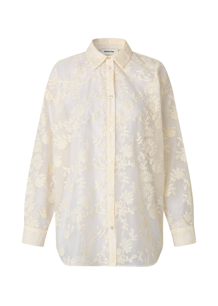 ModströM - Babaramd Long Shirt 59273 - 598 - Vanilla Cream