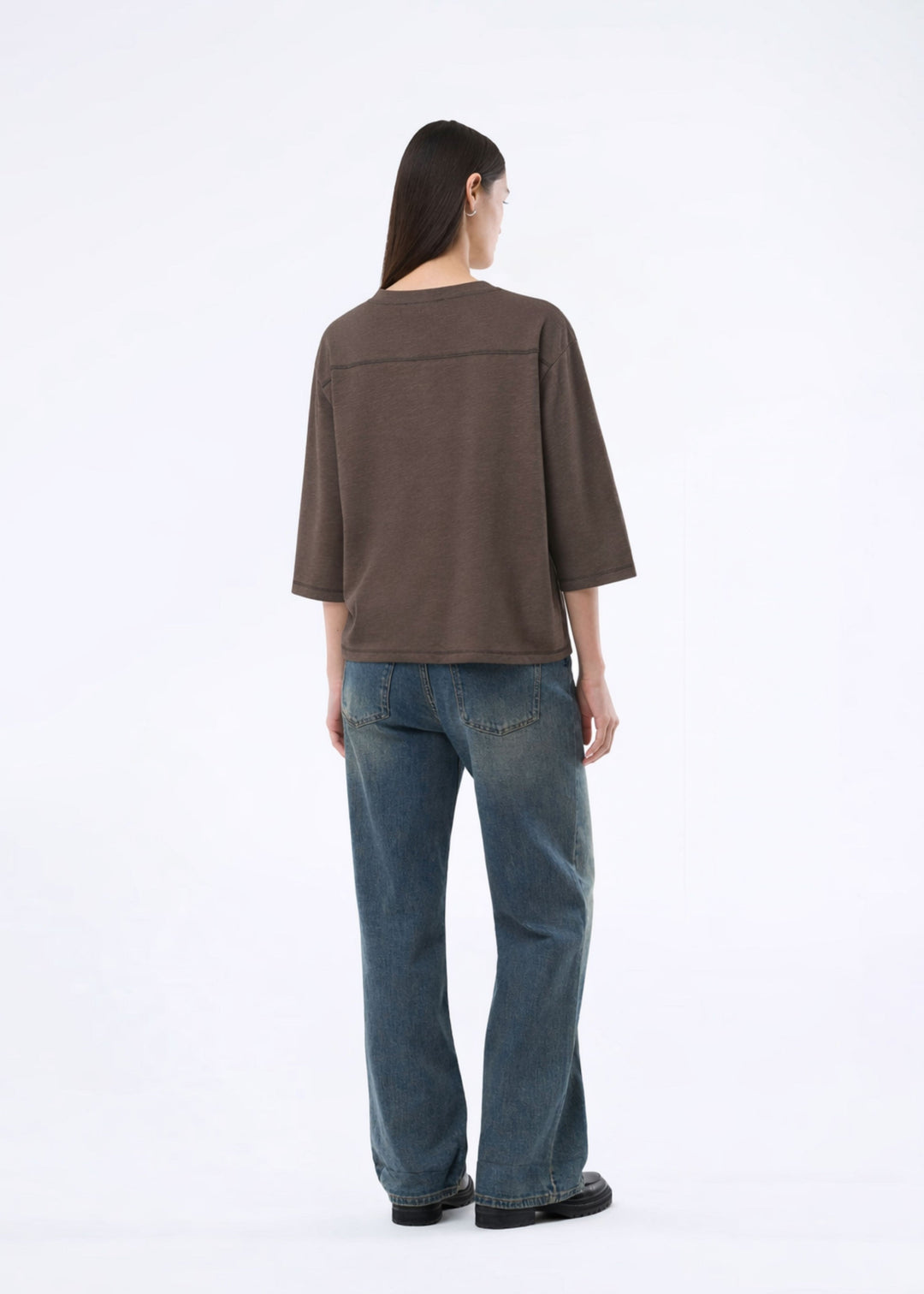 ModströM - Bamboomd T-Shirt 59281 - 5584 - Chocolate Chip