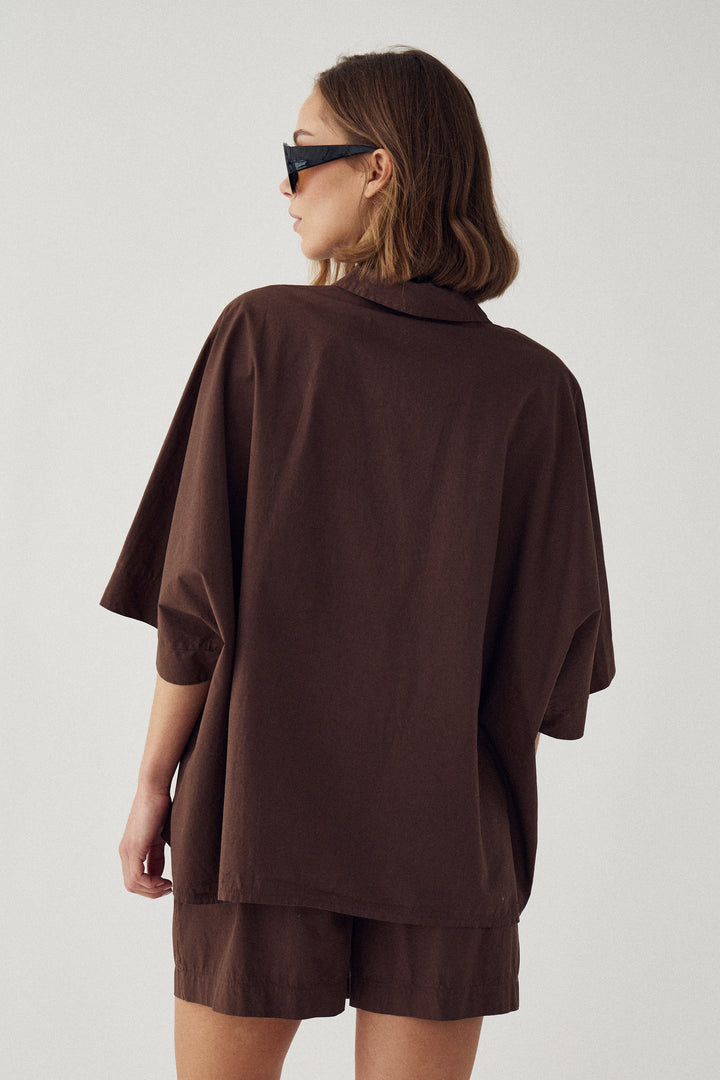 Noella - N-Mauricella Shorts 15750003 - 674 - Chocolate