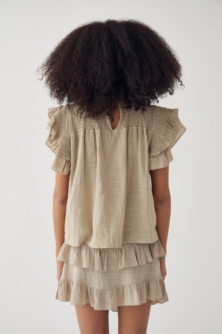 Noella - N-Maura Blouse 15710001 - 1454 - Grey Ivory