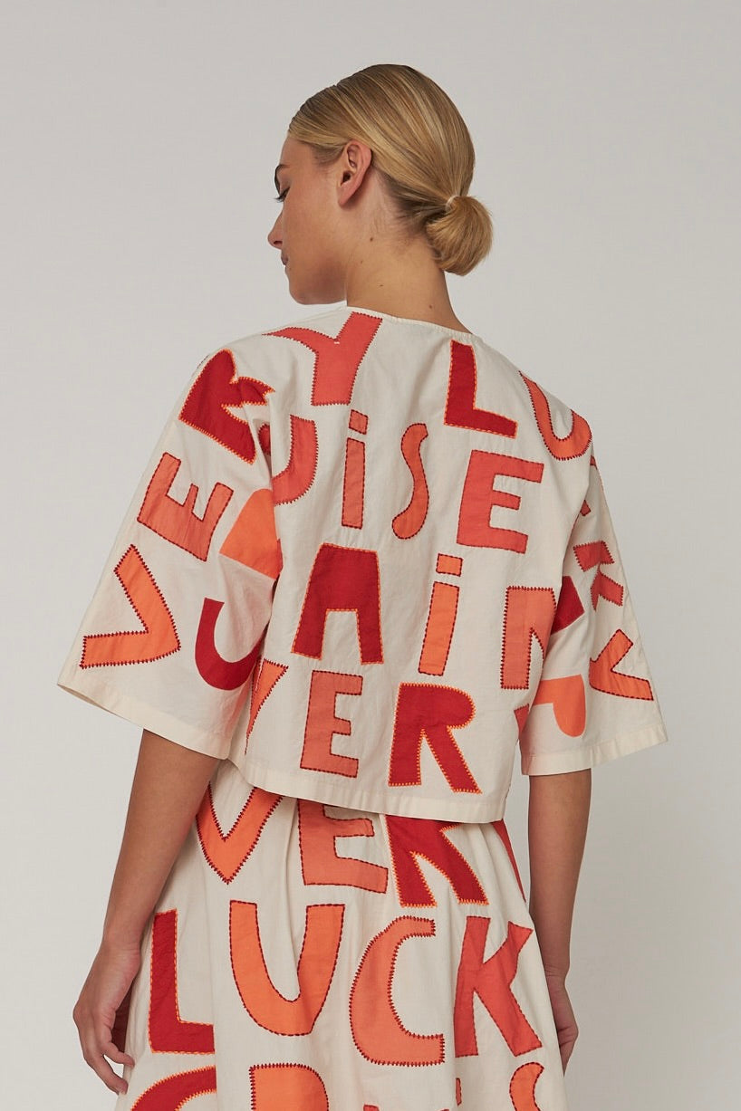 Stella Nova - Cruise Shirtvl61-2426 - 681 Mixed Red