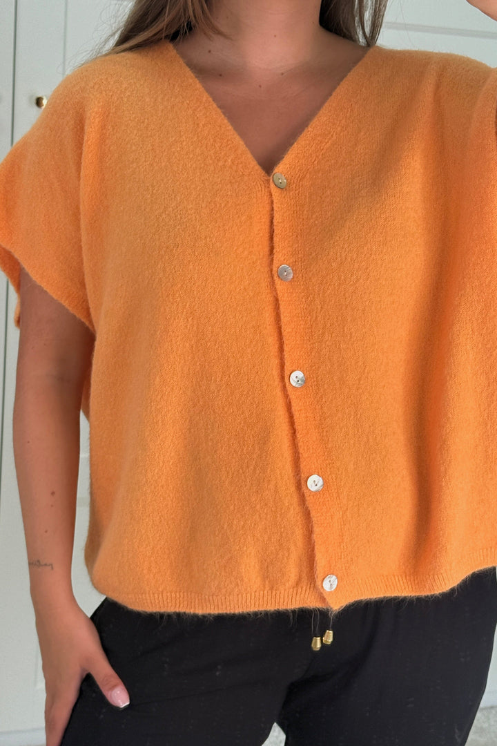 A-bee - Amanda Vest - Salmon Veste 