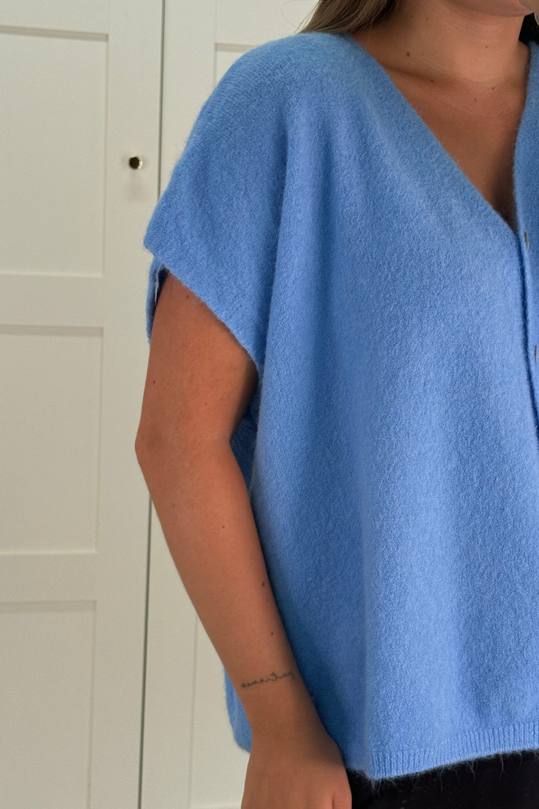 A-bee - Amanda Vest - Sky Blue Veste 