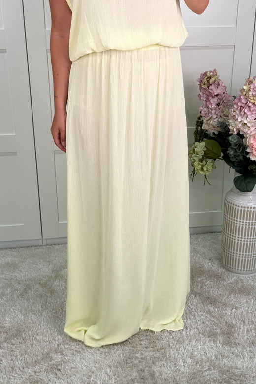 A-bee - Ava Skirt - Light Yellow Nederdele 
