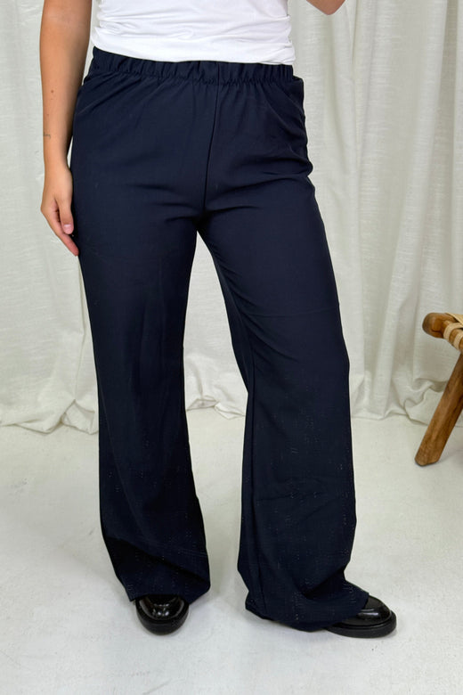 A-bee - Clarice Pants - Navy Bukser 