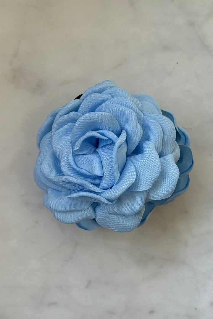 A-bee - Daisy Hairclip - Blue Hårelastikker 