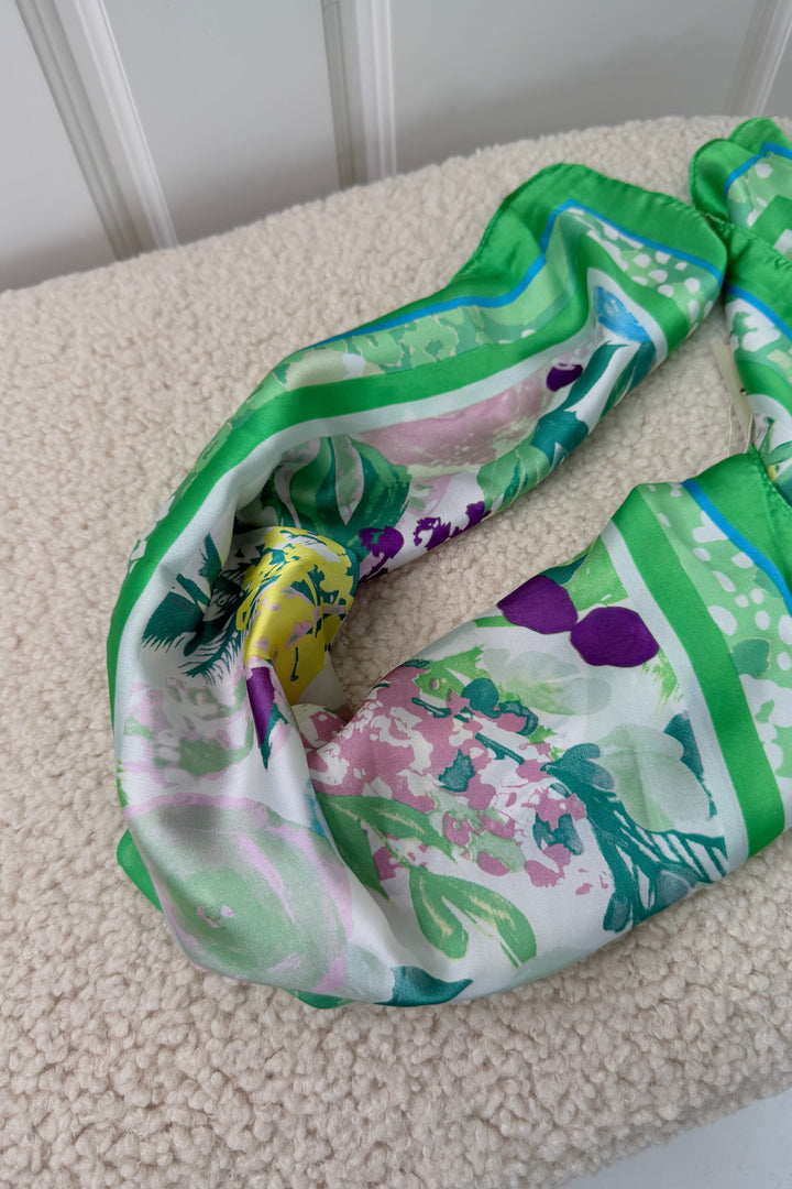 A-bee - Elowen Scarf - Green Tørklæder 