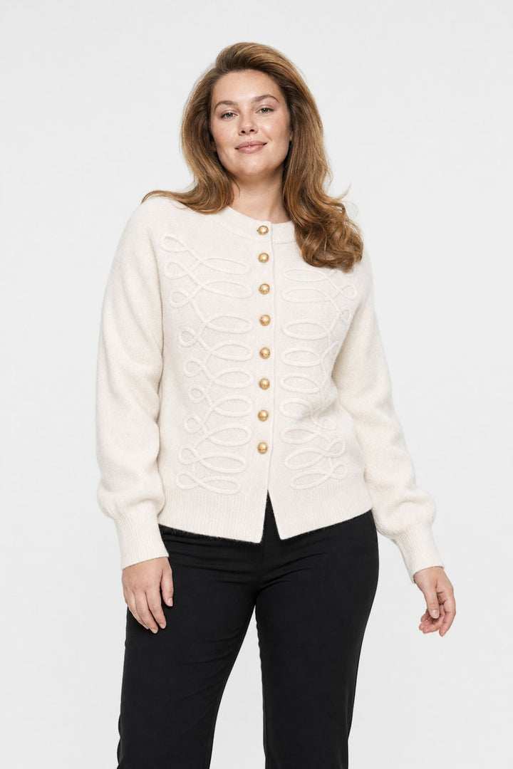 CE_IMG - A-Bee - Honora Cardigan - Ecru